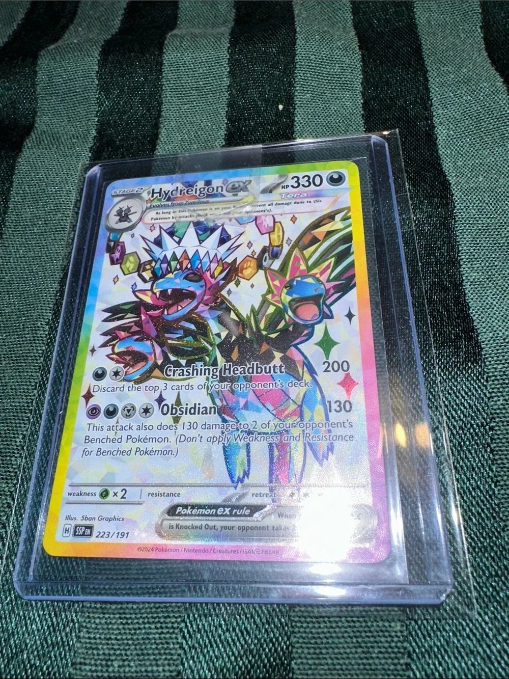 Pokémon TCG Surging Sparks Hydreigon EX